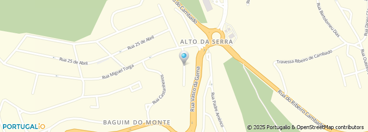 Mapa de Rua Doutor Raúl Brandão