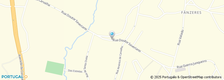 Mapa de Rua Doutor Severiano