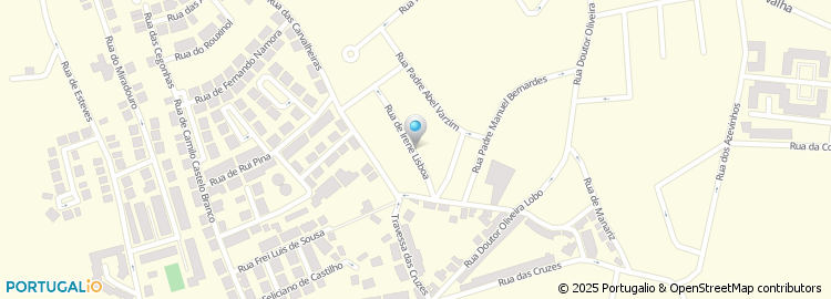 Mapa de Rua Engenheiro António Ferreira Marabuto Júnior