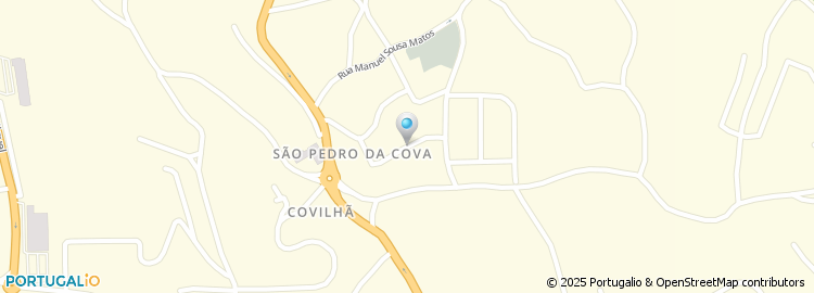 Mapa de Rua Entre Muros