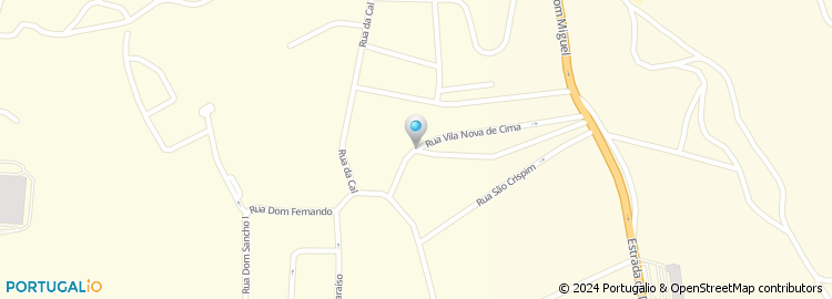 Mapa de Rua Vila Nova de Cima