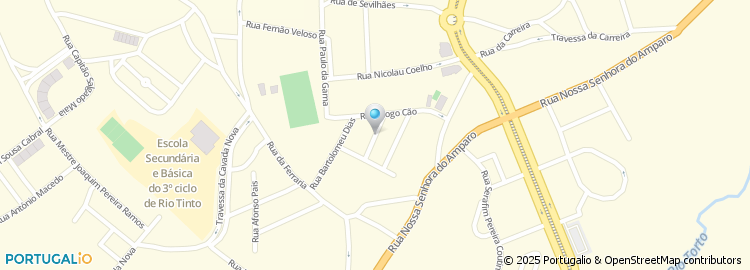 Mapa de Rua Gil Eanes