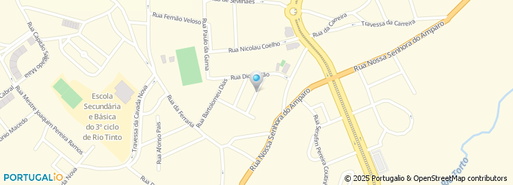 Mapa de Rua Gonçalves Zarco