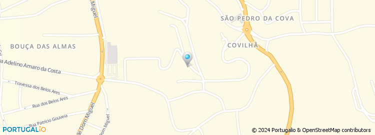 Mapa de Rua José Coelho Lopes Silveira