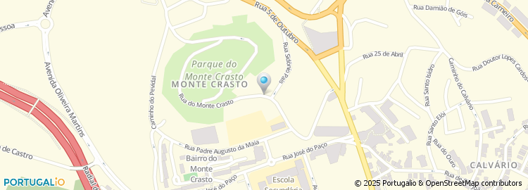 Mapa de Rua Monte São Pedro