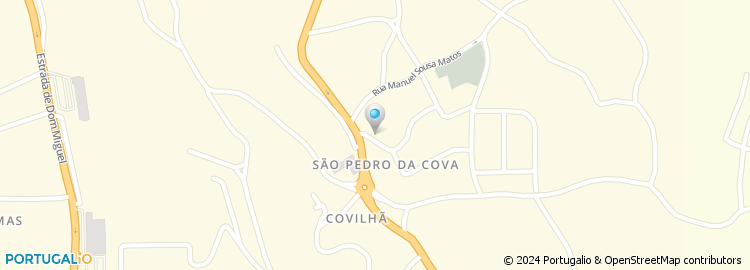 Mapa de Rua Padre Alves Neves
