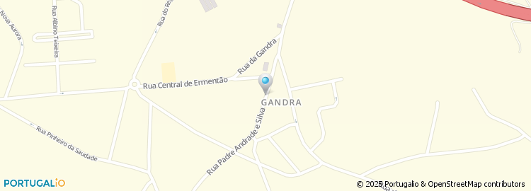 Mapa de Rua Padre Andrade Silva