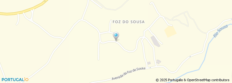 Mapa de Rua Penedo da Vaca