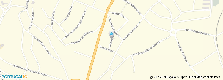 Mapa de Rua Poeta Dário Bastos