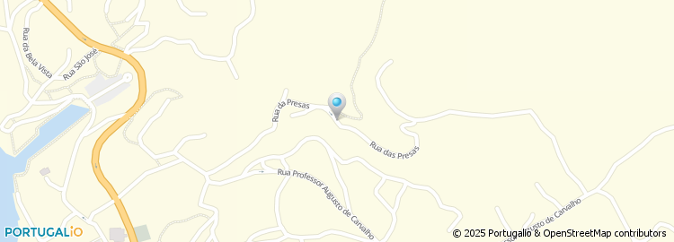 Mapa de Rua Presas
