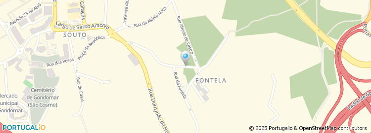 Mapa de Travessa Fontela