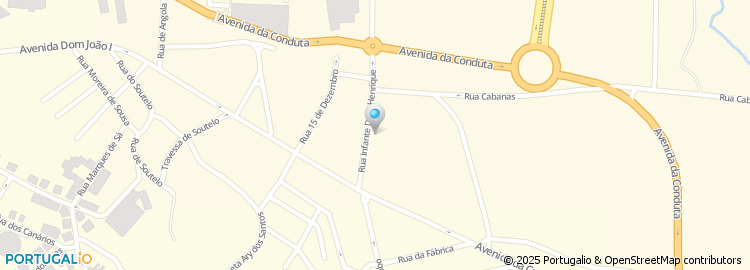 Mapa de Travessa Infante Dom Henrique