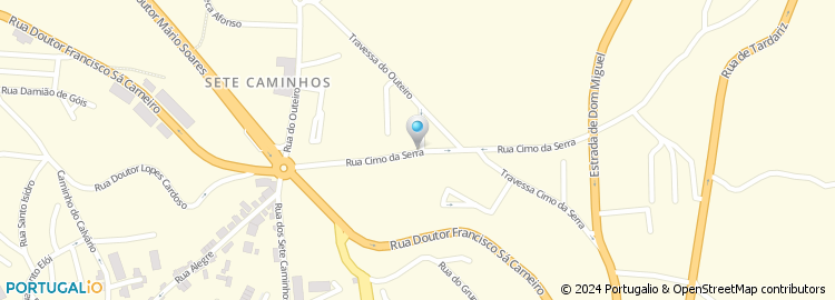 Mapa de Gondopeles - Fab. de Casacos de Peles, Lda