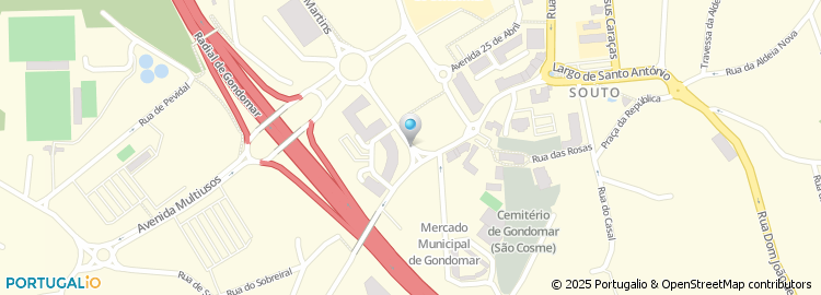 Mapa de Gondoprime - Marketing e Publicidade, Unip., Lda