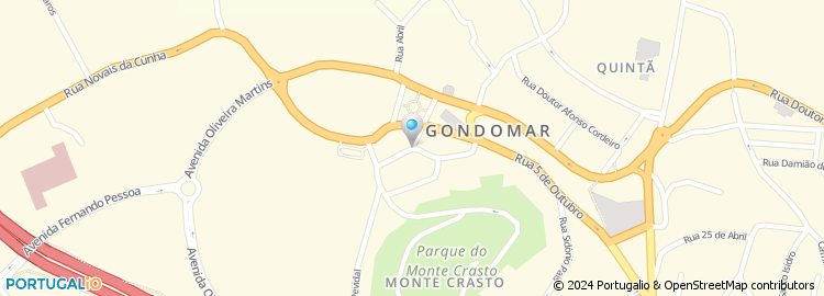 Mapa de Gondoprojet - Gab. de Arquitectura e Engenharia, Lda