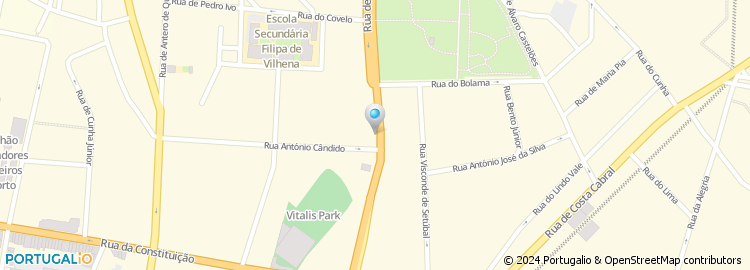 Mapa de Gouveia, Brandão & Amorim Lda