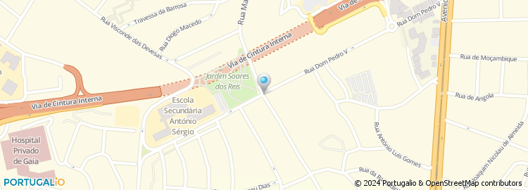 Mapa de Gouveia & Coelho, Lda
