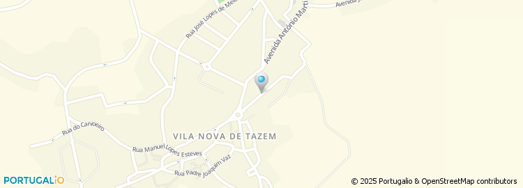 Mapa de Apartado 1, Vila Nova de Tazem