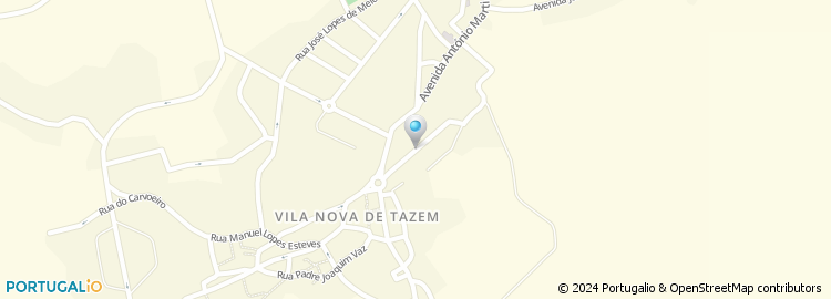 Mapa de Apartado 24, Vila Nova de Tazem