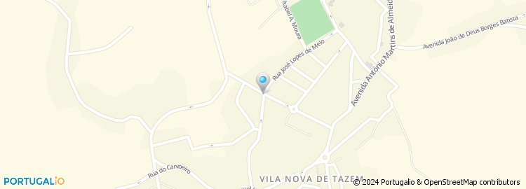Mapa de Rua José Veloso Cruz