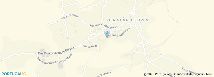 Mapa de Rua 1º de Dezembro