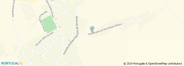Mapa de Rua João de Deus Borges Batista