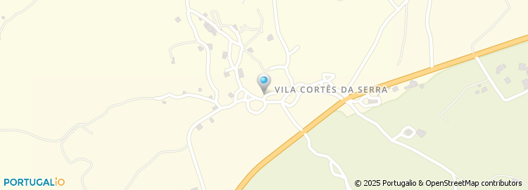 Mapa de Vila Cortes da Serra