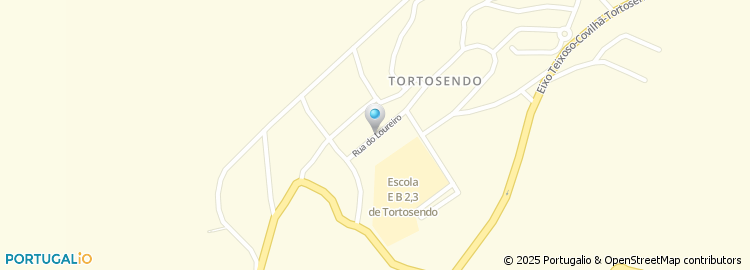 Mapa de Grafica de Tortosendo