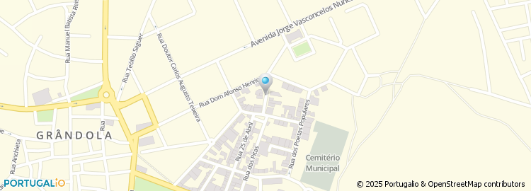 Mapa de Rua Idalina Santana