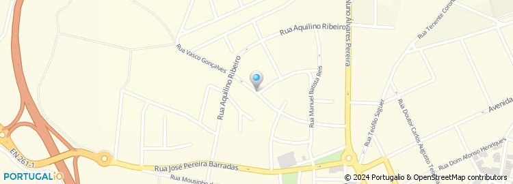 Mapa de Rua Vasco Gonçalves