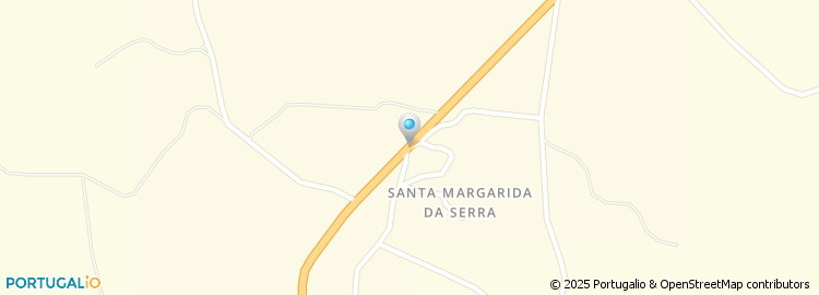 Mapa de Santa Margarida da Serra