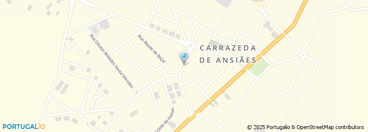 Mapa de Granicar - Granitos de Carrezeda, SA