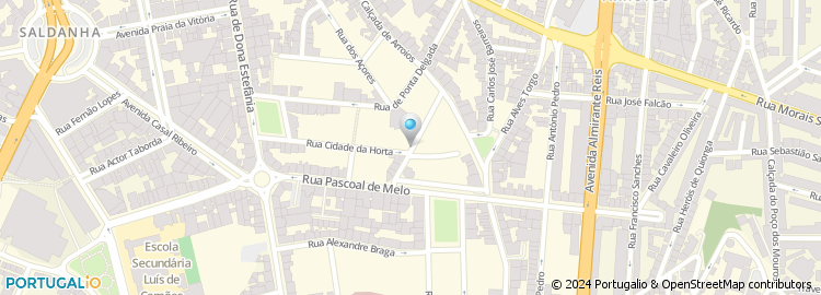 Mapa de Grupo Biblico Universitario de Portugal (Gbup)