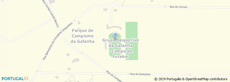 Mapa de Grupo Desportivo da Gafanha - Futebol, Sad
