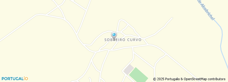 Mapa de Grupo Desportivo Sobreirense