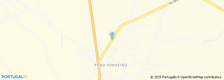 Mapa de Guarda Nacional Republicana - Posto Territorial de Pero Pinheiro