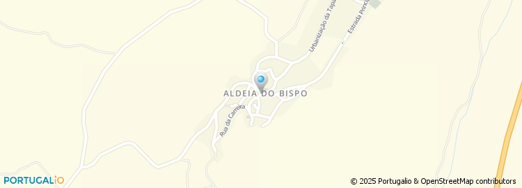 Mapa de Aldeia do Bispo