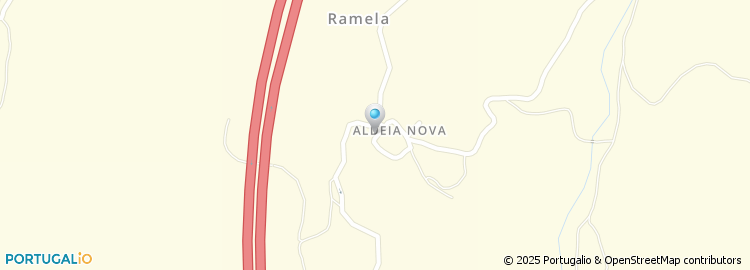 Mapa de Aldeia Nova