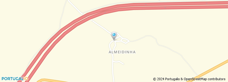 Mapa de Almeidinha