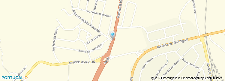 Mapa de Avenida Doutor António Almeida Santos