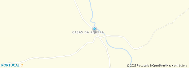 Mapa de Casas da Ribeira