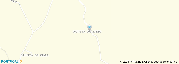 Mapa de Quinta do Meio