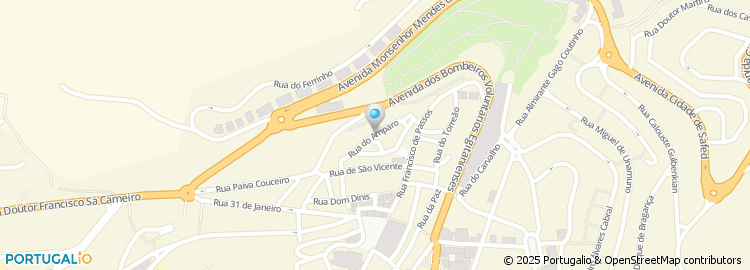Mapa de Rua Amparo