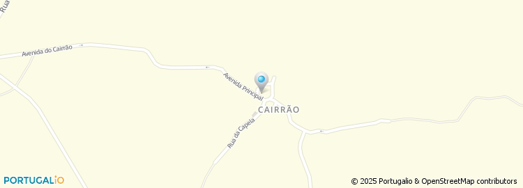 Mapa de Rua do Calvário