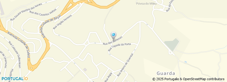 Mapa de Rua do Lugar do Bacelo