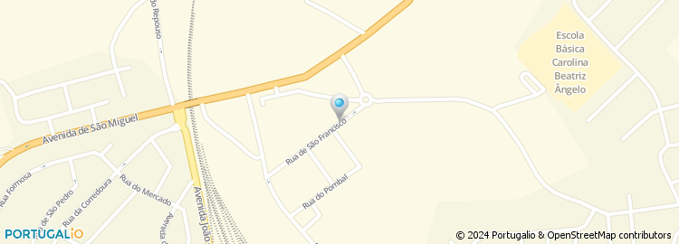 Mapa de Rua Domingos Alves da Silva