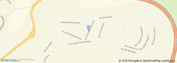 Mapa de Rua Doutora Micaela Marques Proença