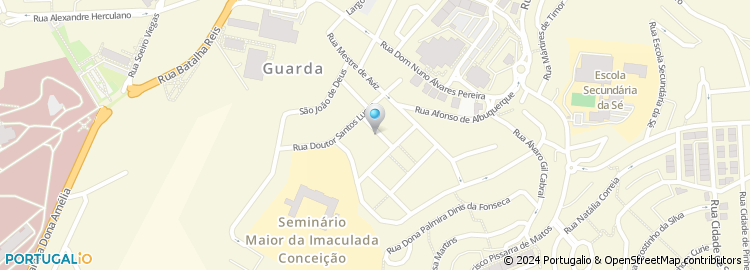 Mapa de Rua José Clemente Pereira