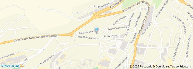 Mapa de Rua Liberdade