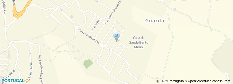 Mapa de Rua Tenente José Luís Simão Saraiva